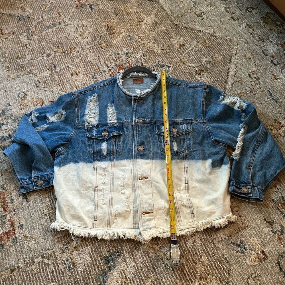 POL Frayed Denim Jacket - Picture 5 of 7